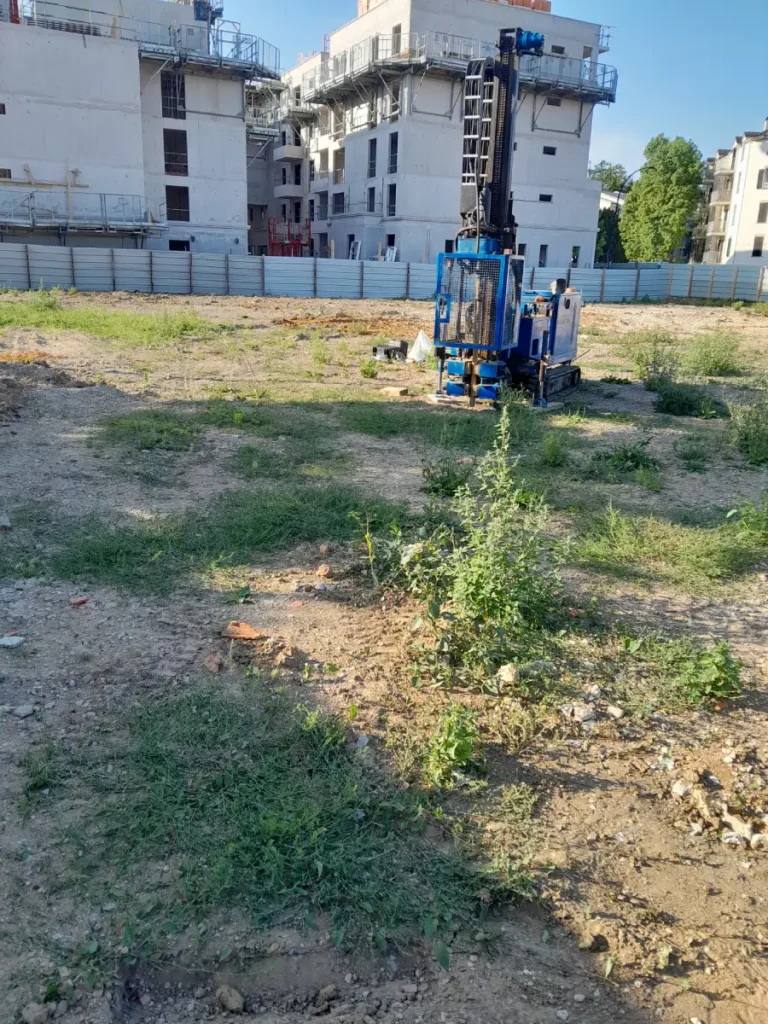 Investigations sur un site pollué par une ancienne cuve à fioul enterrée