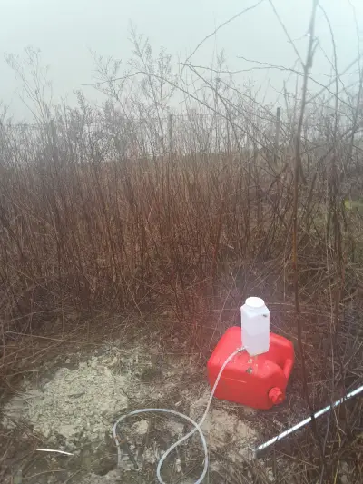 Essai de perméabilité dans le Val-D'Oise