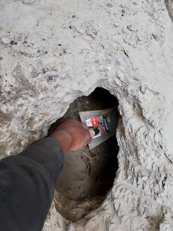 Fouille de reconnaissance de sol