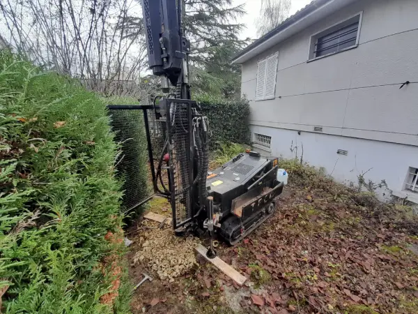 Campagne de sondage au pénétromètre dans d'une étude de sol G2 avant projet à Orly (94310)