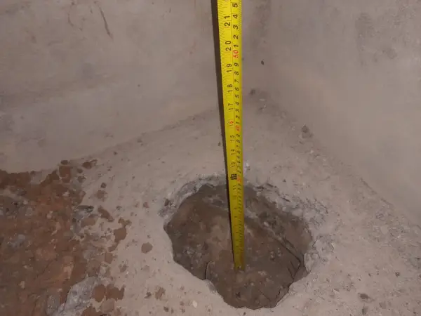 Fouille de reconnaissance de fondation