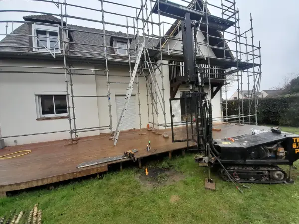 Campagne de sondage dans le cadre d'une étude de sol G2 AVP à Coulommiers (77120)