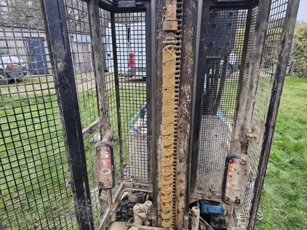 Terrain sableux légèrement argileux