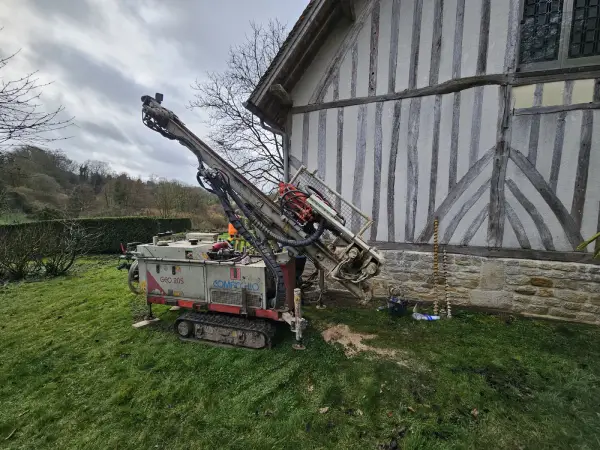 Campagne de sondage géotechnique dans le cadre d'une étude de sol G2 Avant-projet à Villiers-sur-Marne (94350)