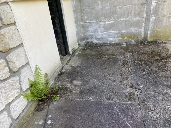 Mur d'une maison présentant des fissures sur la communes d'Anthony (92)