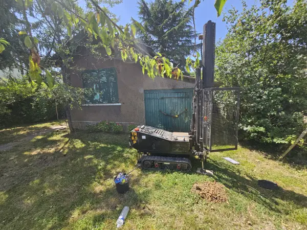 Investigations géotechniques dans le cadre d'une étude de sol G2 AVP à Orsay